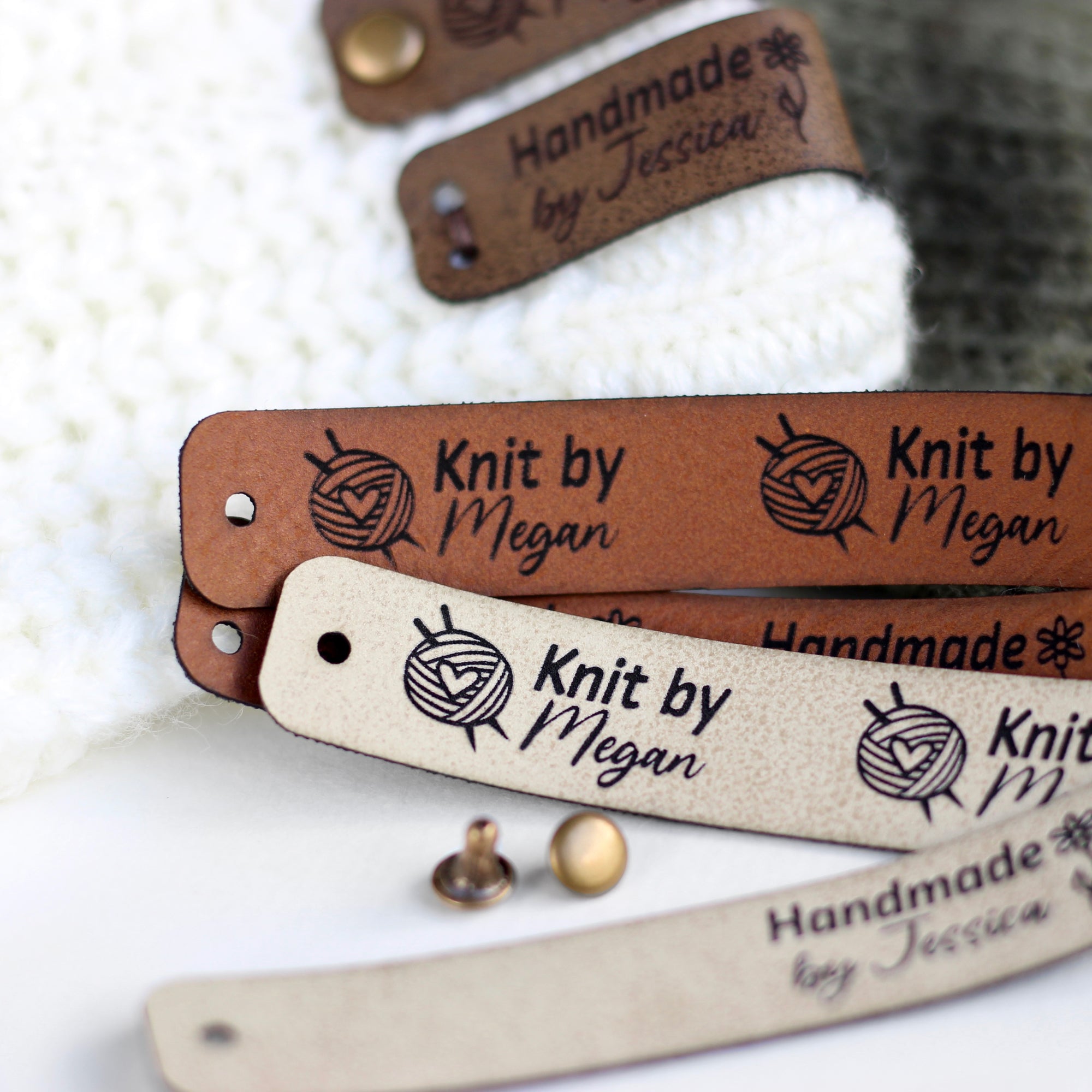 Custom Name Tags for Knitting & Crochet Projects | Crochet Tags – Cutpie